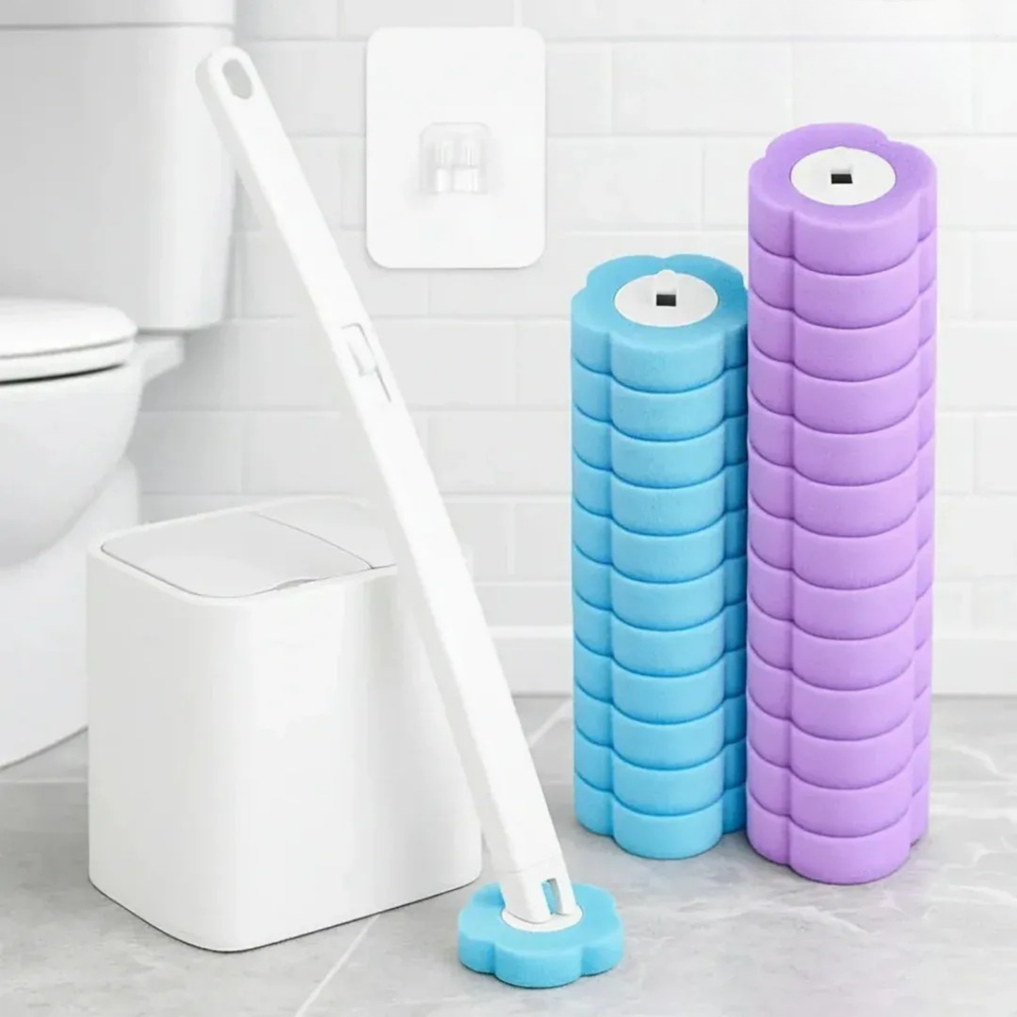 WC kefe – Eldobható, cserélhető betéttel